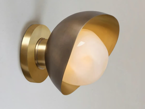 PERLA MINI - Brass wall light _ GASPARE ASARO